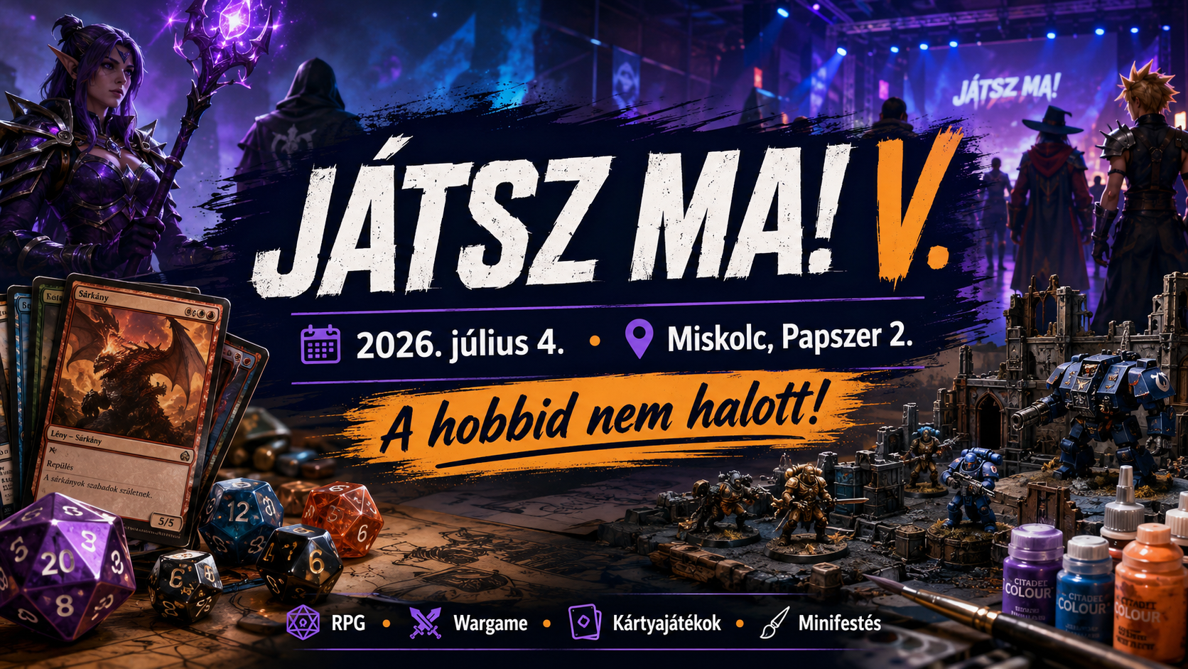 Július 4-én újra Játsz Ma! – A hobbid nem halott!